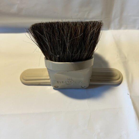 Original Electrolux Vacuum Horsehair Brush Head Upholstery Dust Attachment Cream - Picture 10 of 10